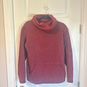 Smartwool Burgundy Cowl Neck Sweater